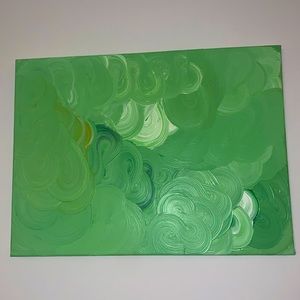 Painting green art